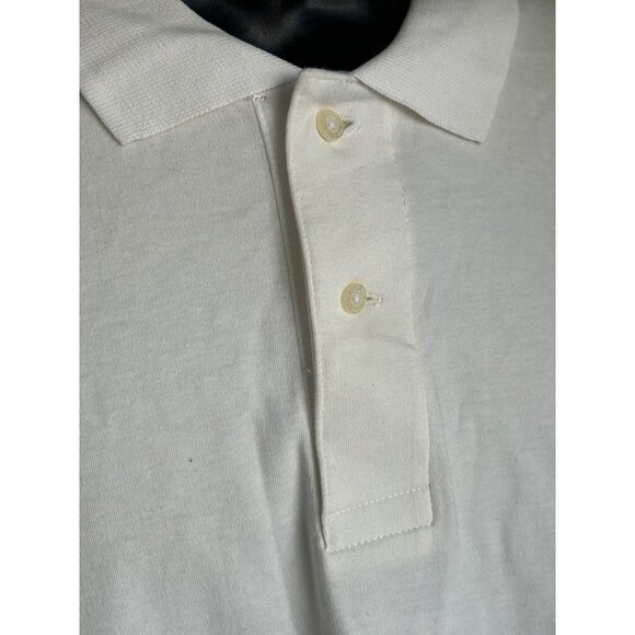 Mens U.S. Polo Assn. Long Sleeve Beige Polo Shirt - Picture 9 of 10